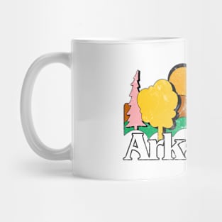 Arkansas Vintage View Mug